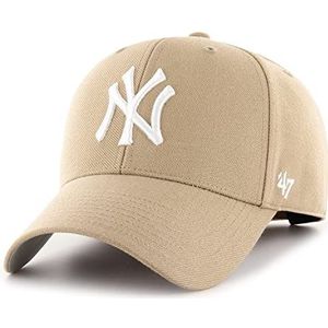 '47 Los Angeles Dodgers Ballpark Clean Up Dad Hat Baseball Cap, Kaki, one size