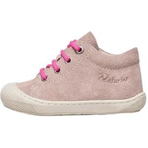 Naturino Cocoon-schoenen van suède voor de eerste stappen, roze, fuchsia, 20 EU