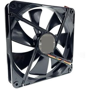 140mm 14cm stille computerkoelventilator 140x140x25mm glijlager 12V 1100RPM 3-pins 3-draads pc-behuizingskoeler