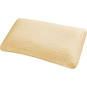 ABAKUHAUS Opblaasbaar reiskussen van katoen, gegarandeerd reizen per vliegtuig, 40 x 70 cm, ivoor