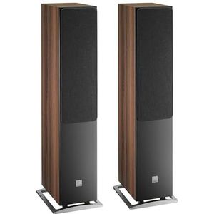 DALI Oberon 7 staande luidsprekers walnoot donker (paar)