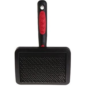 DieffematicSZ kam Large Curved Comb Bone Footprint Plastic Needle Comb Hairdressing Hair Removal Comb (Color : S)