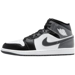 Air Jordan - 1 Mid - Sportschoenen - Iron Grey - Leer/Synthetisch
