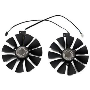 87mm FDC10U12S9-C 4-pins RTX 2060 2070 2080 voor DUAL OC-ventilatoren voor ASUS voor GeForce RTX2080 RTX2070 GAMING-kaartventilator(2PCS)