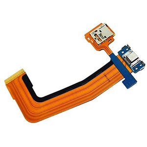 Micro-USB-oplaadaansluitkabel en SIM-kaartsleuf voor micro-SD voor Samsung Galaxy Tab S 10,5 SM-T800, SM-T805, SM-T807