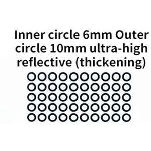 Scanning Marking Dots 3D -scanner Markeringspunten Meter Point Identificeer label stip positioneringsdoelen diffuse reflectiemarkers Binnenmarkeringspunt Meetpunt Markering(13)