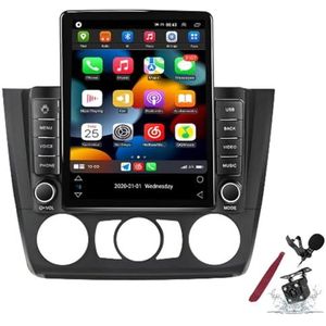 Android 15 autoradio Sat Navi voor B-MW 1Serie (2008-2012) 9,7 inch Android hoofdunit multimedia speler met Carplay GPS-navigatie HIFI BT 5G WiFi SWC MIC DSP,M120s