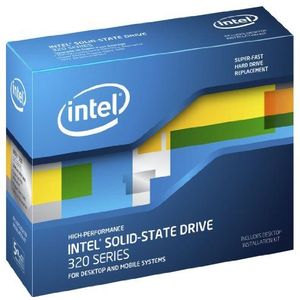 Intel SSD Serie 320 SSDSA2CW300G3 K5 harde schijf Flash interne 2,5 SATA II 300 GB