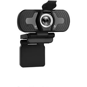 Videoconferentiecamera Webcam 1080p vol HD USB Webcamera met microfoon-webcam USB en afspelen Video-oproep Hd Webcam for Pc Computer laptop gamer voor grote vergaderruimtes(1080P)