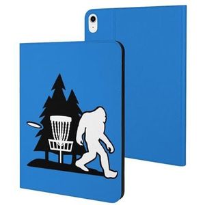 Bigfoot Disc Golf Tree Case Compatibel Voor iPad 10 (10.9 inch) Slim Case Cover Beschermende Tablet Gevallen Stand Cover