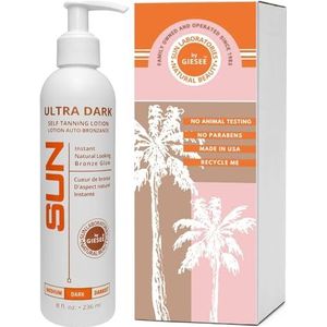 Sun Self Tanning Lotion Ultra Dark Instant Tint - Dark 236 ml