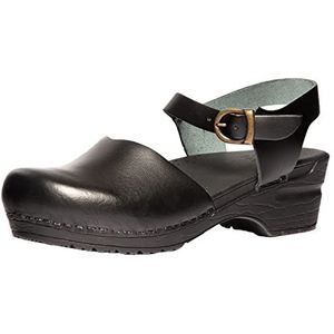 Sanita - Original-Sansi Sandal - Sandale - Zwart - PU Materiaal