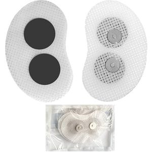 TQPGJJL Magnetische anti-snurkpleisters, wegwerpbare gelstrips van 40,5 x 25,5 mm, individuele verpakkingen met 2 pleisters, sterke hechting, hypoallergeen(100PCS)
