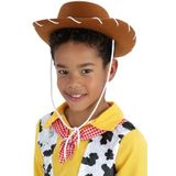 Cowboy & Cowgirl Kostuums | Woody Cowboy Hoed Kind Bruin | Carnaval kostuum | Verkleedkleding