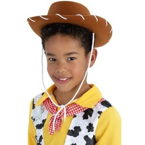Cowboy & Cowgirl Kostuums | Woody Cowboy Hoed Kind Bruin | Carnaval kostuum | Verkleedkleding