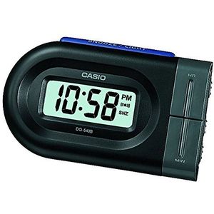 Casio - DQ-543B-1EF - Radioklok - Zwart - Plastic - Kwarts