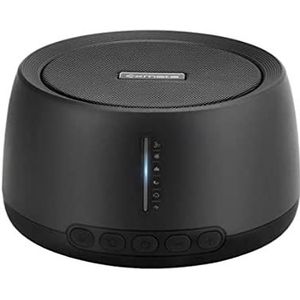 Exmate Witte ruismachine, draagbare witte ruismachine, 30 hifi, rustgevende geluiden, timer en geheugenfunctie, voor thuis, kantoor, reizen, USB-aangedreven (adapter niet inbegrepen)