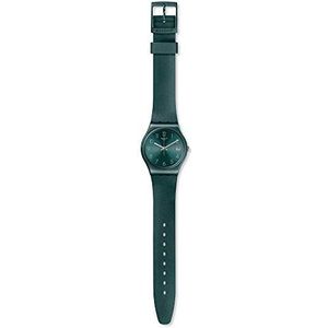 Swatch Analoog kwartshorloge voor dames, met siliconen armband GG407, armband