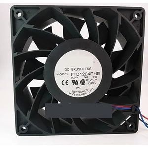 Koelventilator voor Delta voor FFB1224EHE 12CM 120mm 12038 24V 1.5A Windcapaciteit Ctrong
