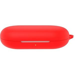 Voor SoundCore V20i Hoofdtelefoon Case Siliconen Case Drop-Proof en Stofdicht Hoofdtelefoon Case (Rood)