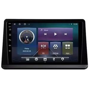 Android 14 Autoradio 9 inch touchscreen voor Mitsubishi Pajero 2 1991-2004 Autoradio Navigatie met Carplay met GPS navigatie Bluetooth FM USB Steering Wheel Control(B7 1G+32G)