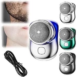 2023 krachtig stormscheerapparaat voor mannen, wasbare nieuwe upgrade krachtig stormscheerapparaat elektrische scheerapparaten voor heren, premium oplaadbare USB mini draagbaar elektrisch