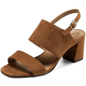 Aerosoles Emmex sandaal met hak voor dames, Tan Pu, 10 UK Wide