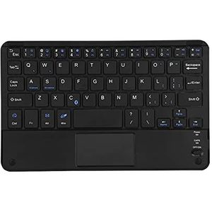 Ultra-Slim Wireless Bluetooth Tastatur mit 59 Touchpad USB Wiederaufladbare Universelle Tragbare Tastatur für für iOS für Android Tablet PC Smartphone