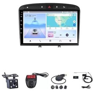 9 Inch Android Auto Radio Multimidia Speler Voor Peugeot 408 2010-2016 GPS Navigatie WIFI Bluetooth Carplay Android Auto Stereo Radio GPS(4G+WIFI 2G+32G)