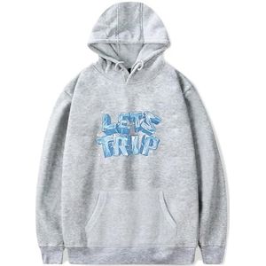 SKALSDVXC Sturniolo Triplet Merch Ice Hoodie Lange Mouw Mode Unisex Pullover Trainingspak, Grijs, XXS