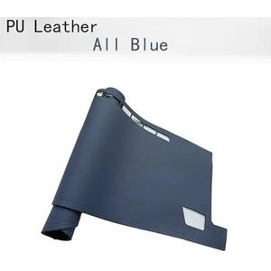 Auto Dashboard-afdekmat Voor CHERY JETOUR DASHING 2023-2025 Dashboard Dash Mat Cover PU Leer Anti-Slip Pad Beschermt Tapijt Zonnescherm Dashboard Light Proof Pad(All Blue RHD)
