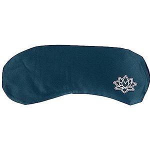 Bodhi Zacht oogkussen, met lavendelvulling en lijnzaad, yoga, ontspanning en meditatie, mako-satijn, verkrijgbaar in verschillende kleuren (mako-satijn, petrol)