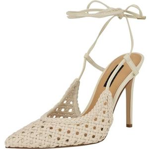 NINE WEST Fessla Pumps voor dames, Crème 150, 35.5 EU