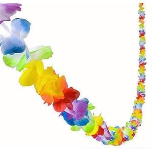 GIFTEXPRESS Plastic Bloem Lei Slinger/Hawaiiaanse Bloemen Border/Luau Party Bloem Slinger/Hawaiiaanse Partij Slinger/Luau Party Decoratie (8)