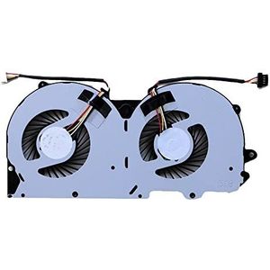 Notitieboekje PC GPU Cooler fan radiator laptop koelventilatoren for Clevo P950 P950HP P950HR P950ER-GPU P950EN BS5005HS-U3D 3pin 4pin (Color : P950HR 4PINS)