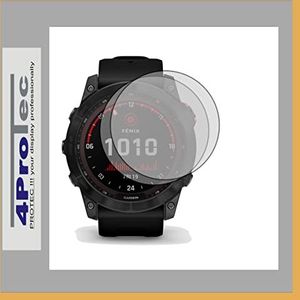 4ProTec | 2 x displaybeschermingsfolie helder voor Garmin Fenix 7S