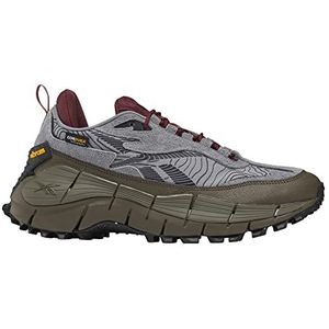 Reebok Unisex-Volwassen Zig Kinetica 2.5 Edge Sneaker, Pure Grey Trek Grijs, 10 UK Men/ 8.5 UK Women