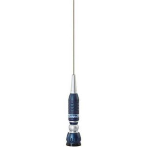 Sirio Antenne Turbo 3000 antenne voor voertuigen, frequentie 27...28,5 MHz, draagbaar, zilver/blauw