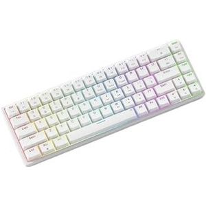 PYRIOLHI Women's Keyboard - PYRIOLHI-Mechanical keypad - Wireless Bluetooth Wired 3-mode Hot-swappable Laptop - Wireless 2.4G(Dark)