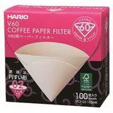 Hario V60 Koffiefilters - maat 02 kleur bruin (VCF-02-100MK) - 100 stuks