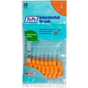 TePe Interdentale Borstels Origineel Oranje 0,45 mm Pack van 8
