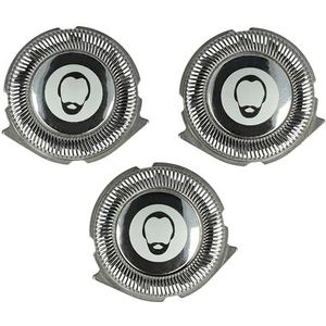 vhbw 3x scheerkop compatibel met Philips S1100, S1110, S1131, S1133, S1150, S1300, S1332, S1333, S1560, S1570, S3110, S3120, S3133 scheerapparaten