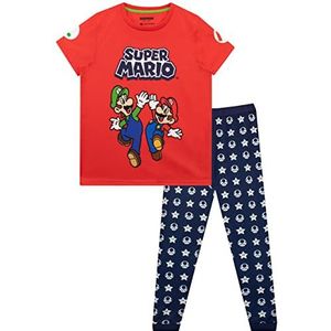 Super Mario Jongens Pyjama's Rood 110