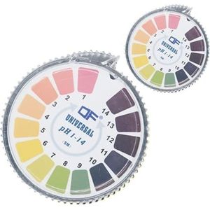 pH-testpapier Universeel meetbereik van 1-14 pH-indicator lakmoestestpapierstrookrol for water, urine en speeksel