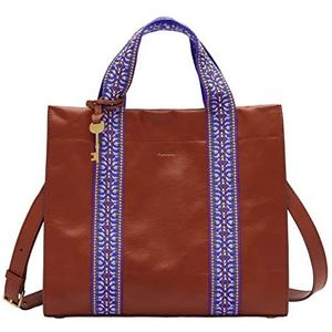 Fossil - Carmen Shopper Bag Burnt Henna Leather Dames ZB1551613