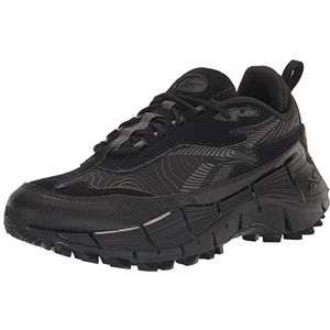 Reebok Unisex Zig Kinetica 2.5 Sneaker, Black/Pure Grey, 11.5 US Men