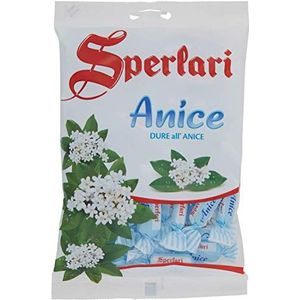 6x Sperlari Anice met anijs smaak Italië 200g zak
