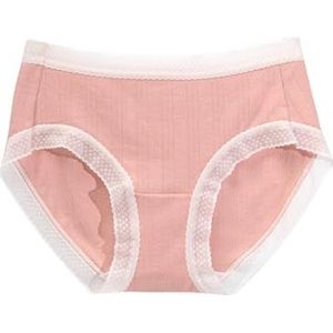 JEESEX Kanten randondergoed for antibacteriële, oversized shorts en driehoekige broeken for dames (Color : C, Size : L)