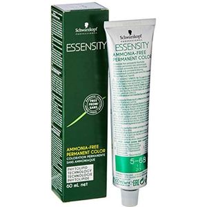 Schwarzkopf Essensity 5-68 lichtbruin chocolade rood, per stuk verpakt (1x 60 ml)