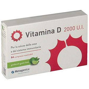 Metagenics Vitamine D 2000 Ui 84 tabletten - 30 g